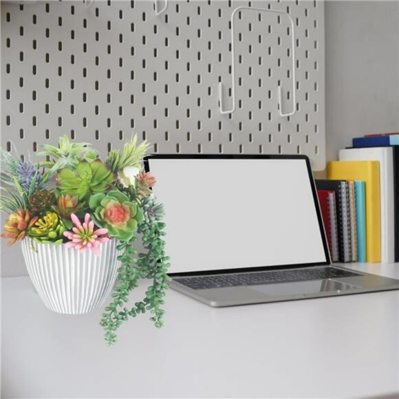 Set of 25 artificial succulent plants faux unpotted greenery for home garden dec - Picture 4 of 7